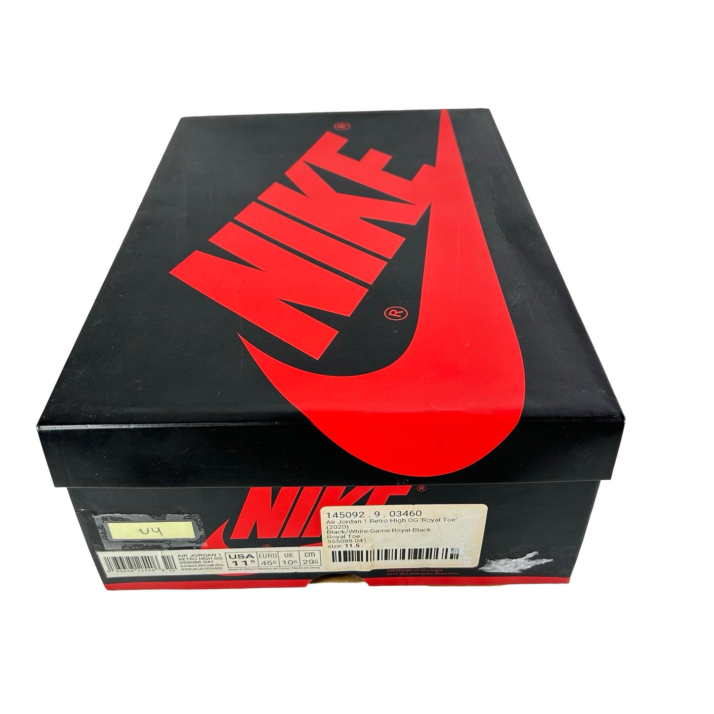 555088 041 Jordan 1 Royal Toe [USED] - 11.5 M (Used4)