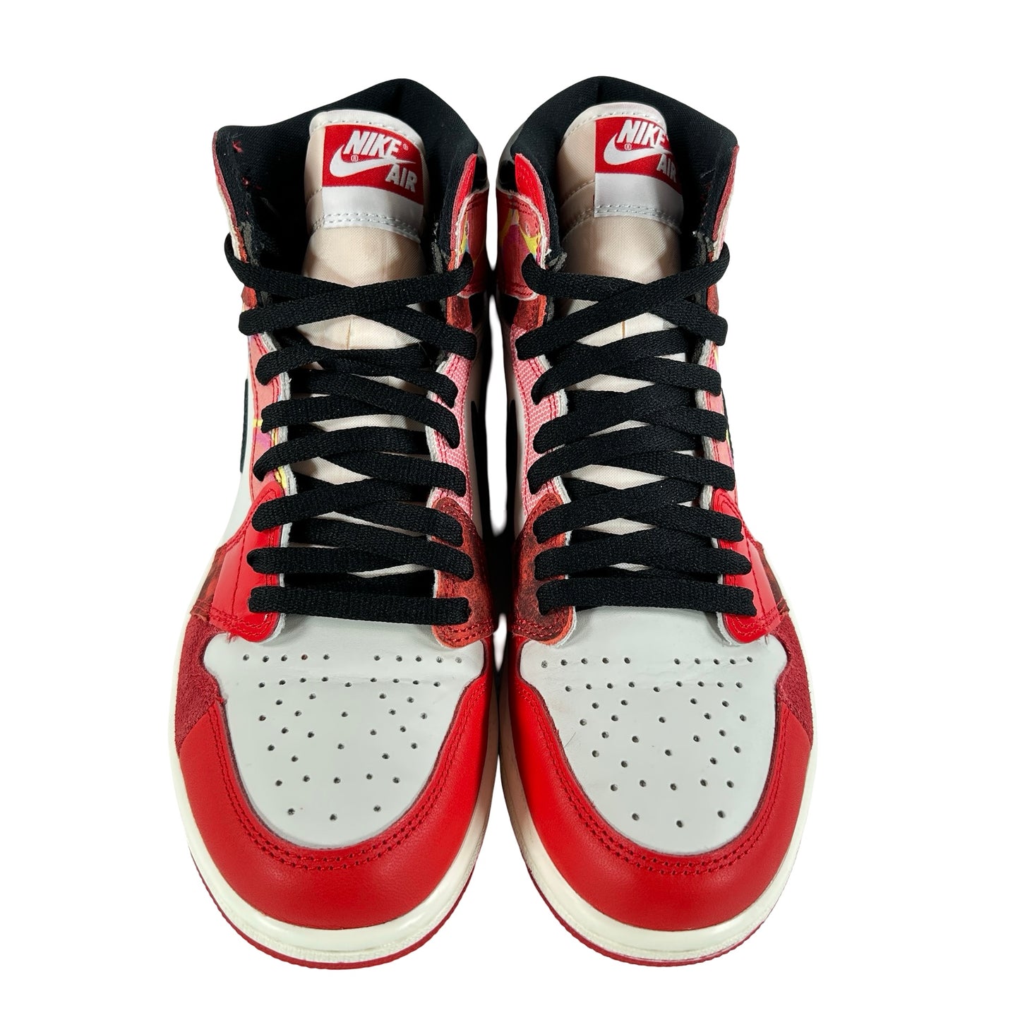 DV1748 601 Jordan 1 Retro High OG Spider-Man Across the Spider-Verse [USED] - 8 M (Used)