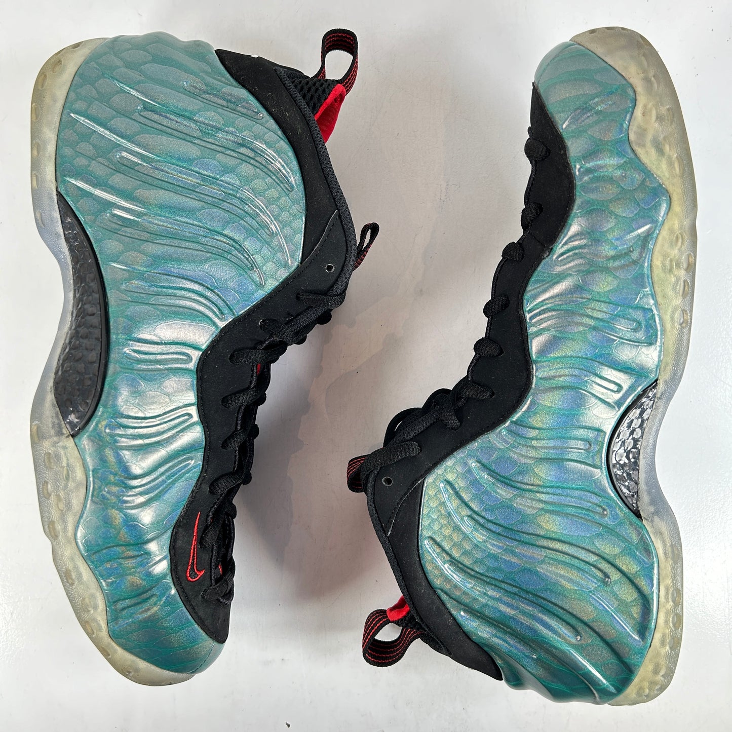 575420 300 Nike Air Foamposite One Gone Fishing [USED] - 11.5 M (Used) (No Box)