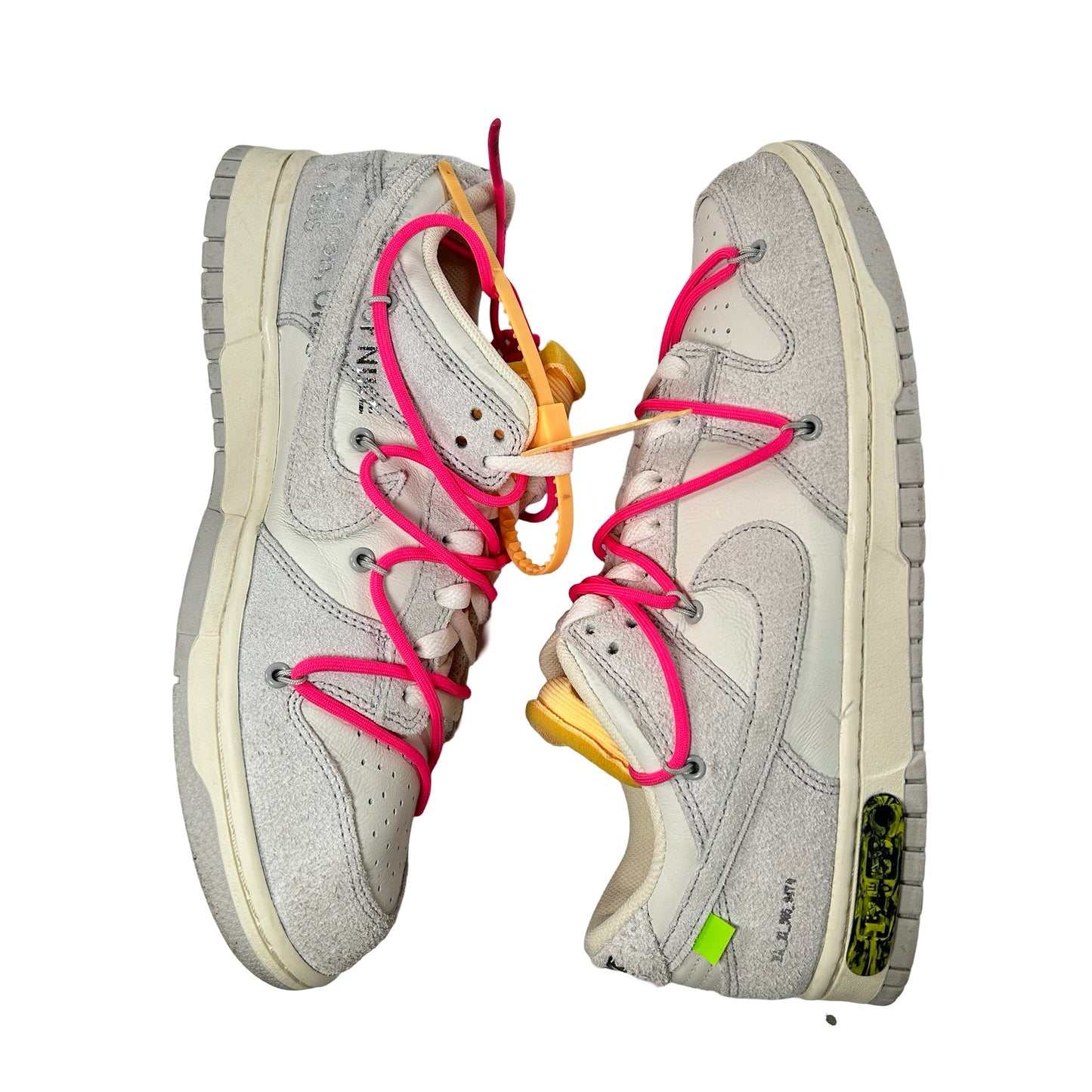 DJ0950 117 Nike Dunk Low Off-White Lot 17 [USED] - 10.5 M (Used)