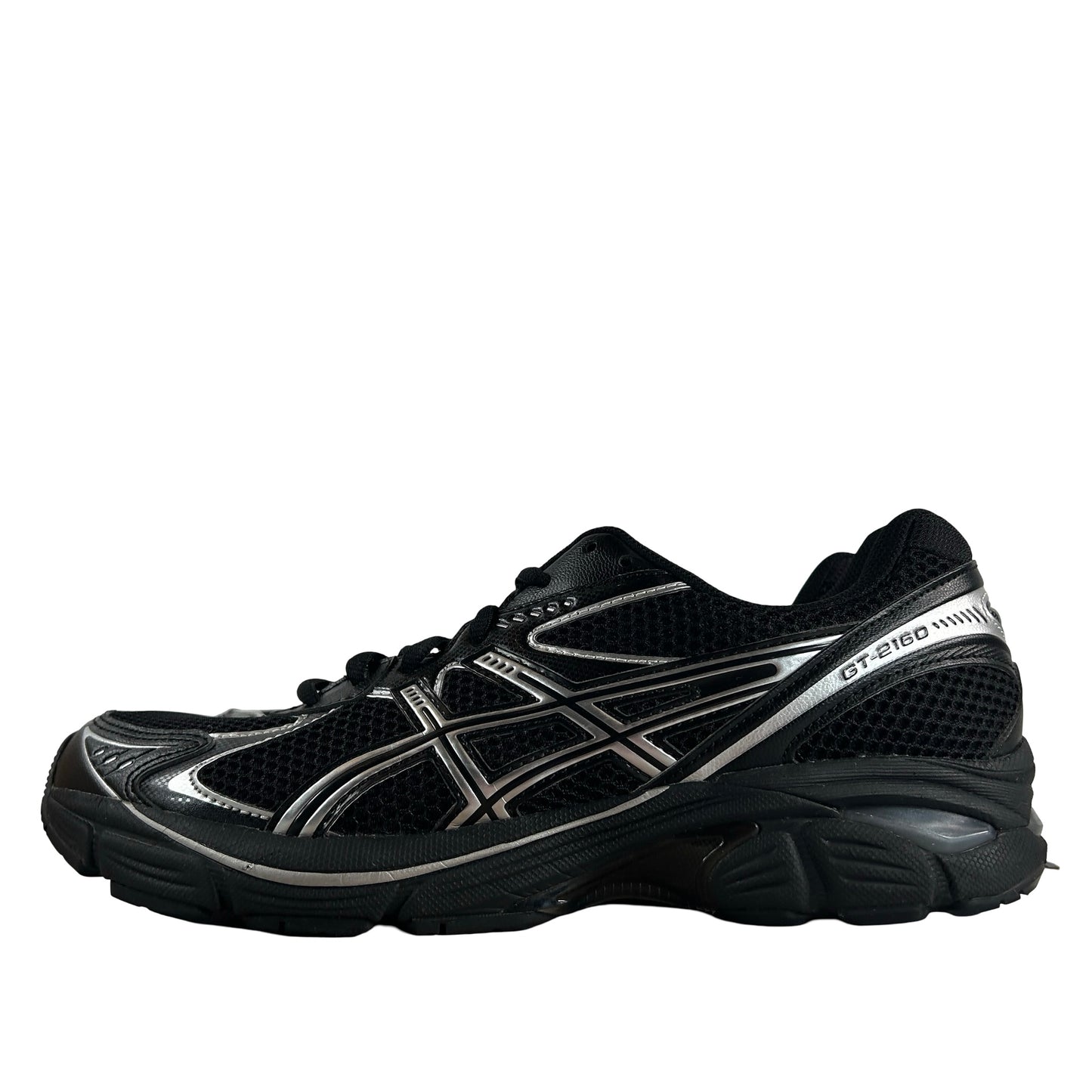1203A275 001 ASICS GT-2160 Black Pure Silver [USED] - 10 M (Used)