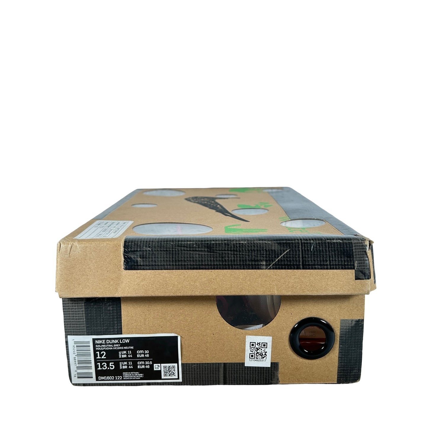 DM1602 122 Nike Dunk Low Off-White Lot 30 [USED] - 12 M (Used)