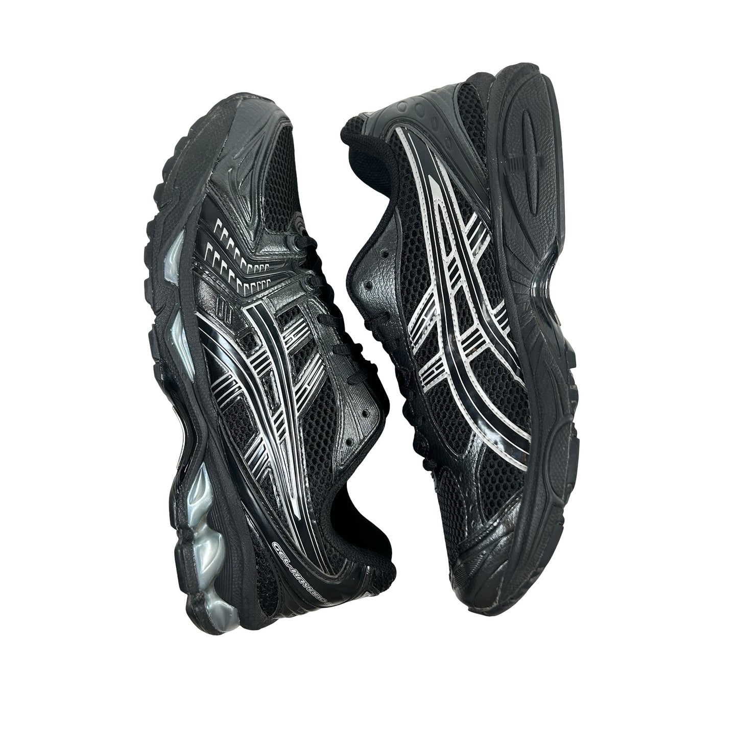1201A019 006 ASICS Gel-Kayano 14 Black Pure Silver [USED] - 9.5 M (Used2)