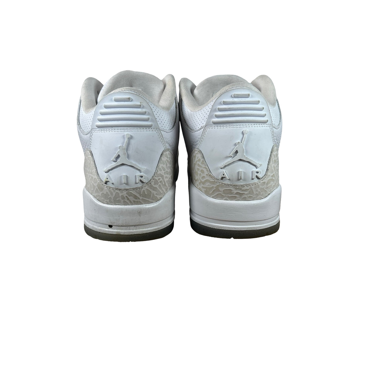 136064 111 Jordan 3 Retro Pure White (2018) [USED] - 10 M (Used2)