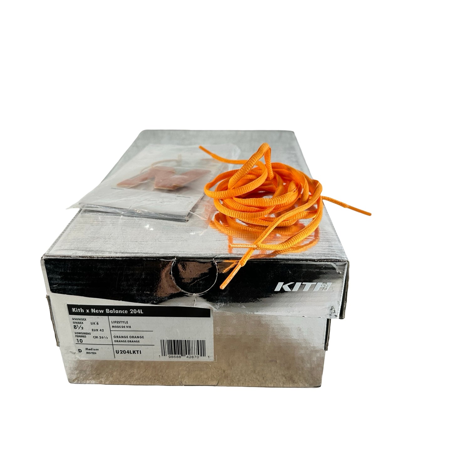 U204LKTI New Balance 204L Kith Orange [USED] - 8.5 M (Used)