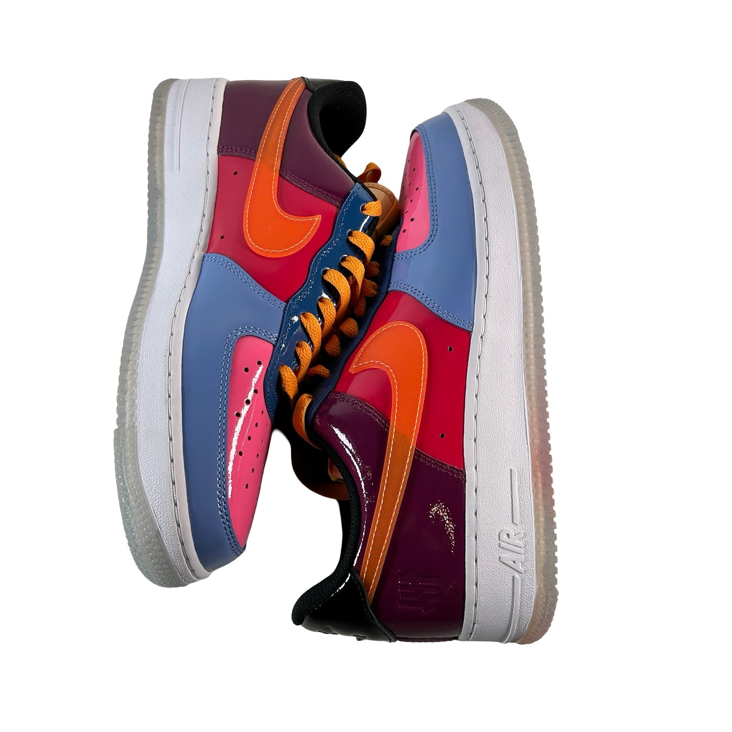 DV5255 400 Nike Air Force 1 Low SP UNDFTD Multi-Patent [CONDITIONAL] - 8.5 M (Yellowing Soles)