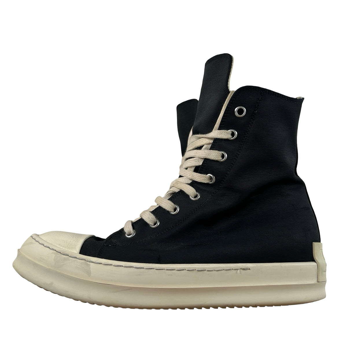 Rick Owens Drkshdw Black Canvas High [USED] - EU 39 (Used) (No Box)