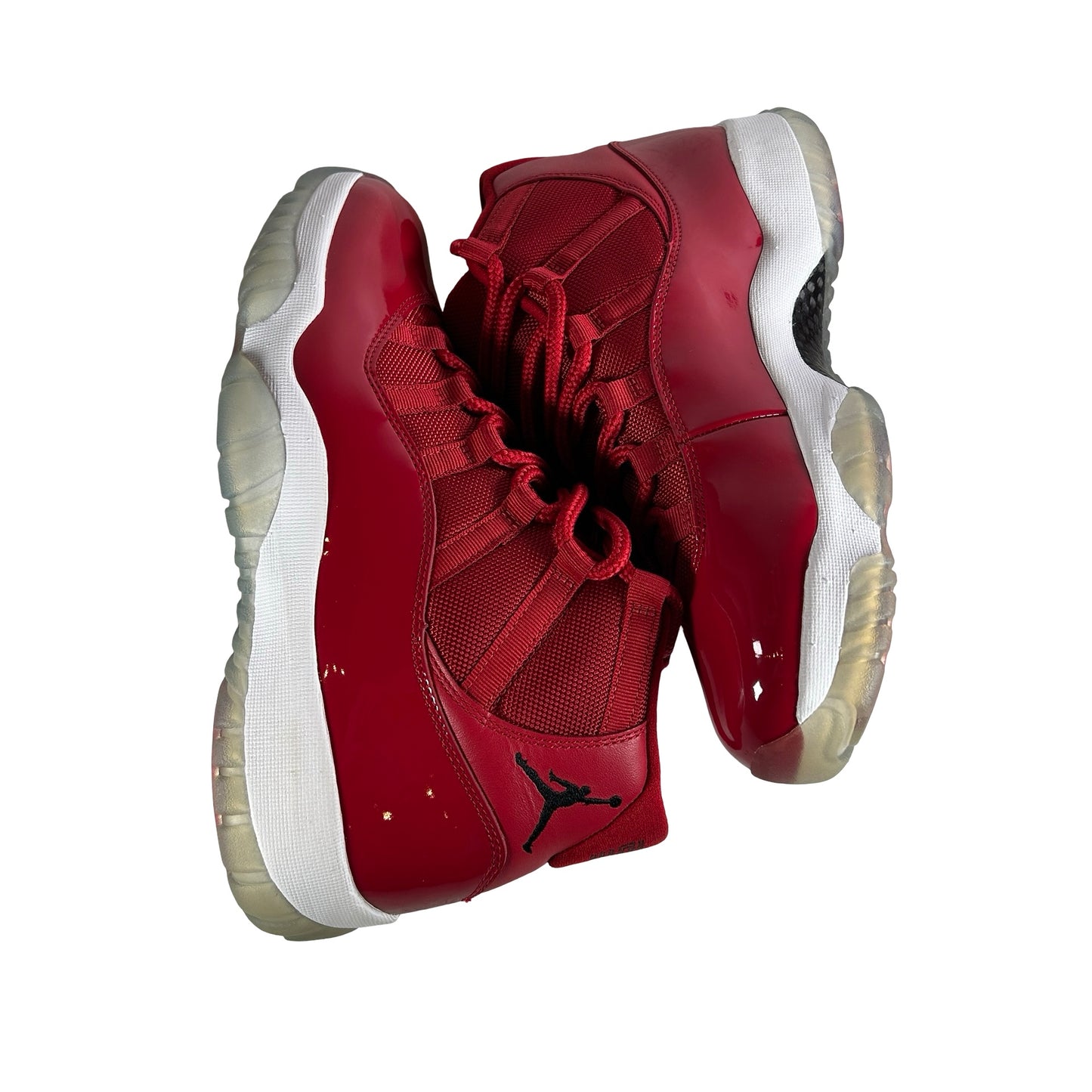 378037 623 Jordan 11 Retro Win Like 96 - 9.5 M (Soles Yellowing2)