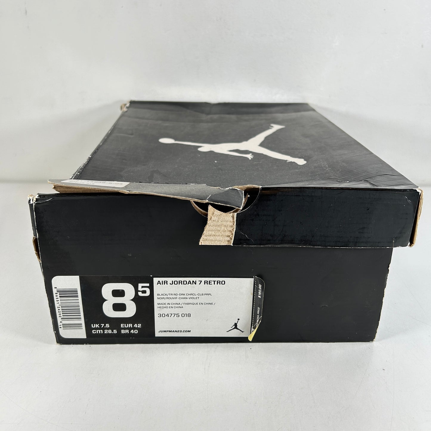 304775 018 Jordan 7 Retro Raptors (2012) [USED] - 8.5 M (Used)