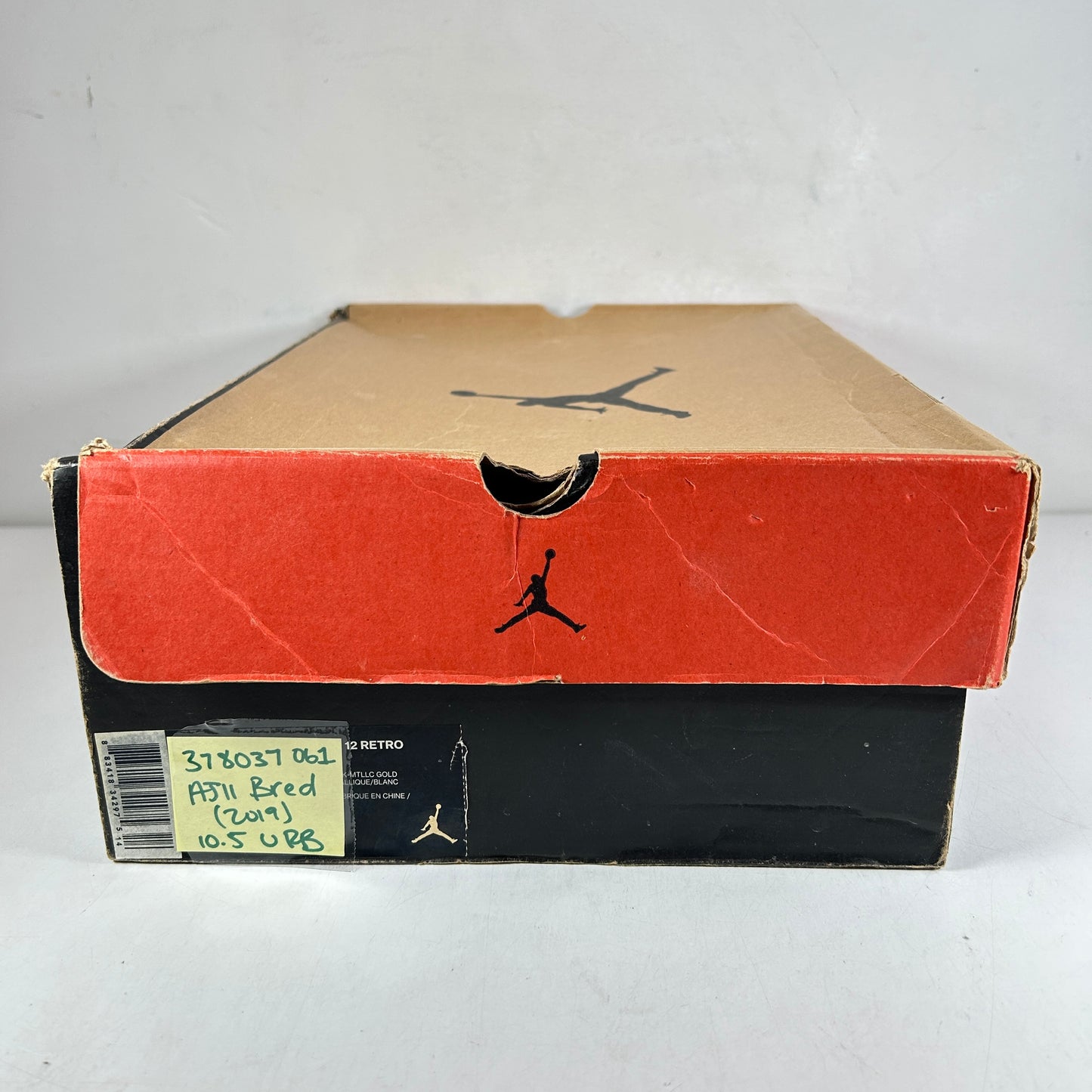 378037 061 Jordan 11 Retro Playoffs Bred (2019) [USED] - 10.5 M (Used) (Replace Box)