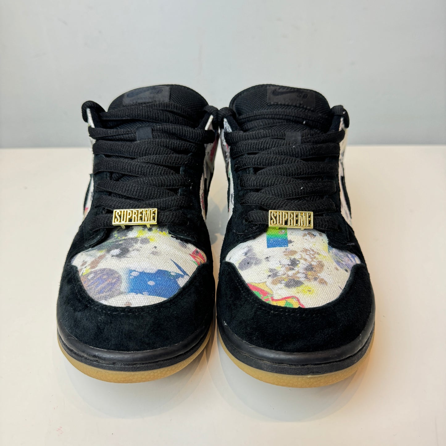 FD8778 001 Nike SB Dunk Low Supreme Rammellzee [USED] - 8.5 M (Used)