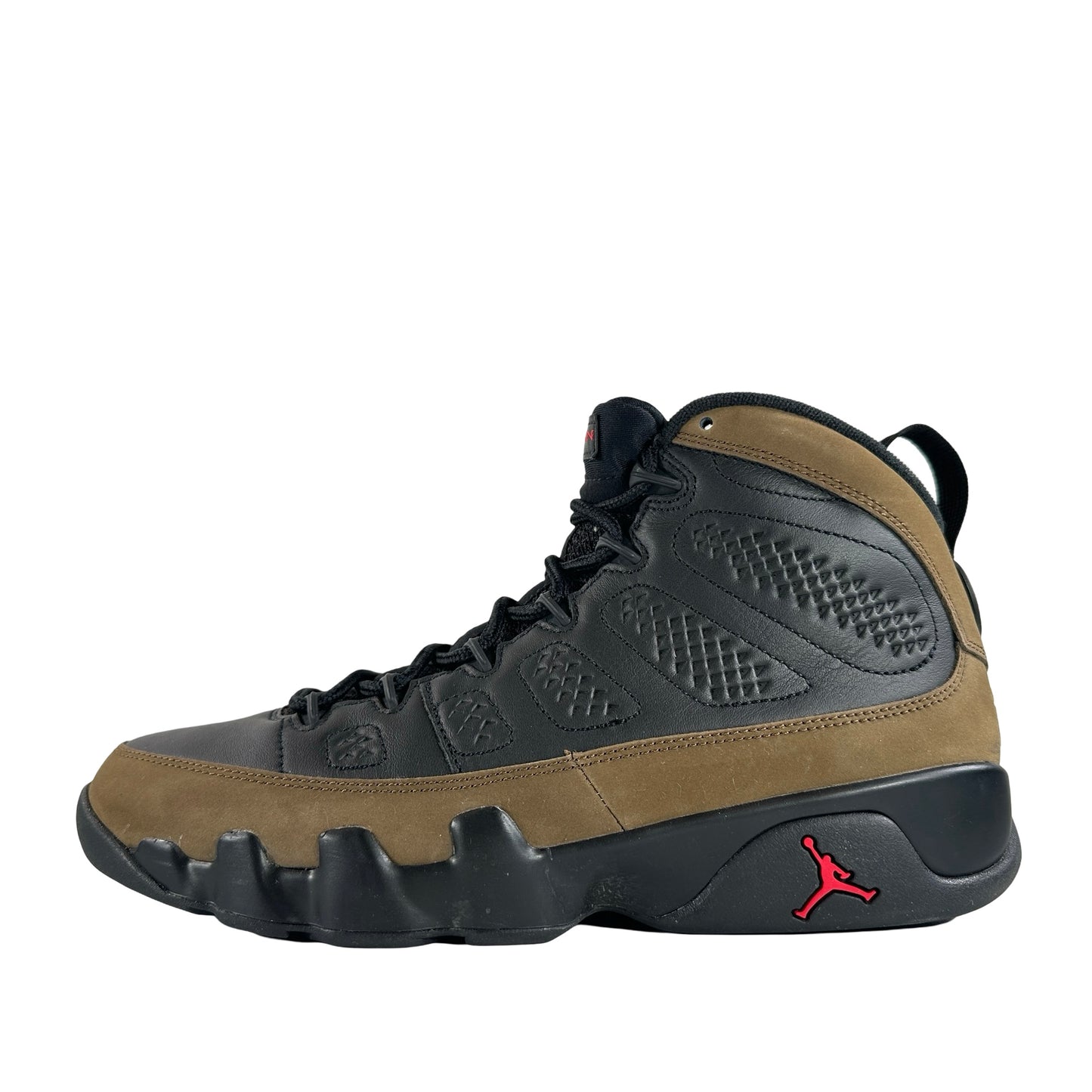 HV4794 030 Air Jordan 9 Retro Olive (2024) [USED] - 8.5 M (Used3)
