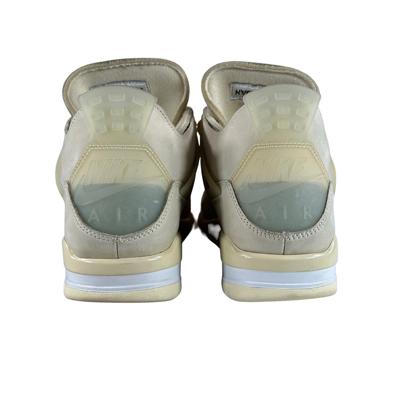 CV9388 100 Jordan 4 Retro Off-White Sail (Women's) [USED] - 10.5 W (Used8)