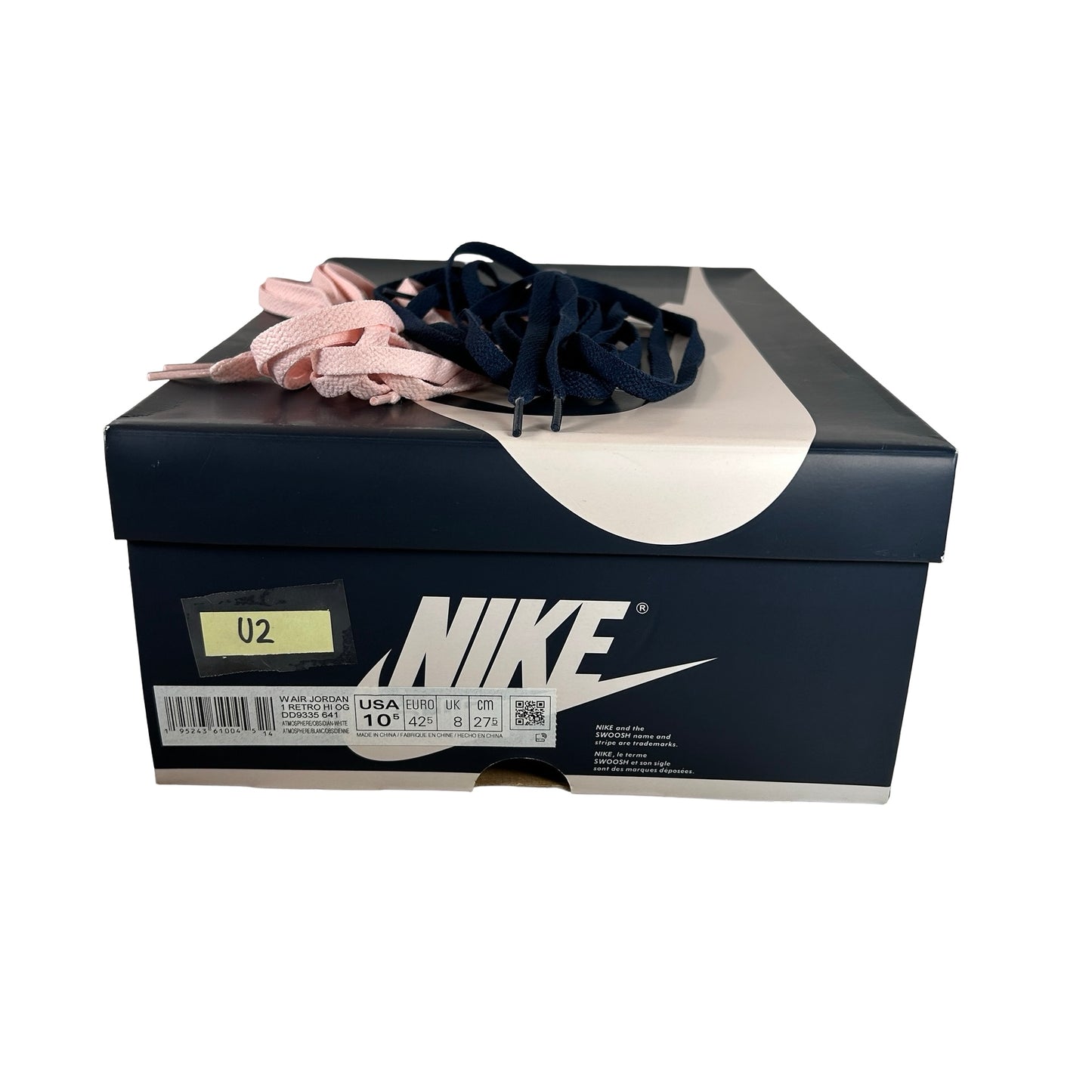 DD9335 641 Jordan 1 Retro High OG Atmosphere (W) [USED] - 10.5 W (Used2)