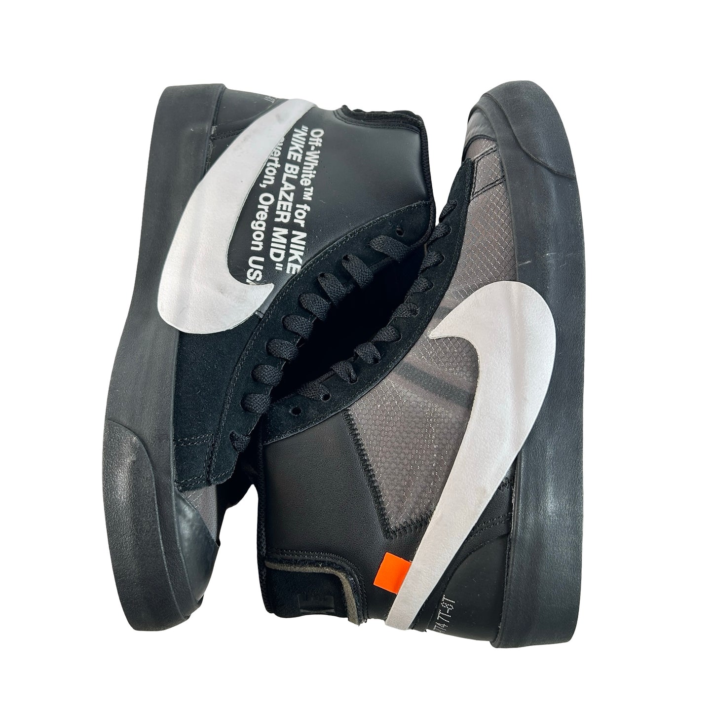 AA3832 001 Nike Blazer Off-White Black [USED] - 8.5 M (VNDS) (No Box)