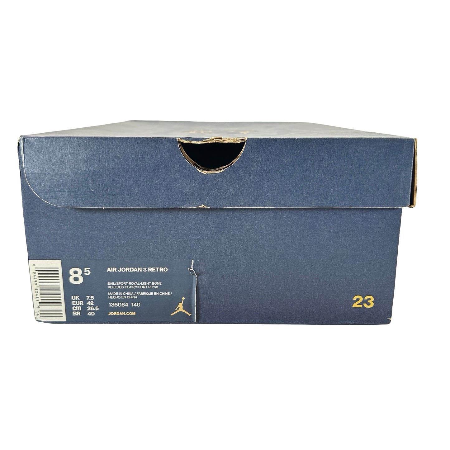 136064 140 Jordan 3 Retro International Flight [USED] - 8.5 M (Used)