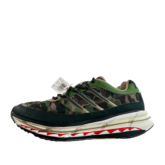 KJ8850 adidas Adistar HRMY BAPE Green Camo [USED] - 11 M (Used)