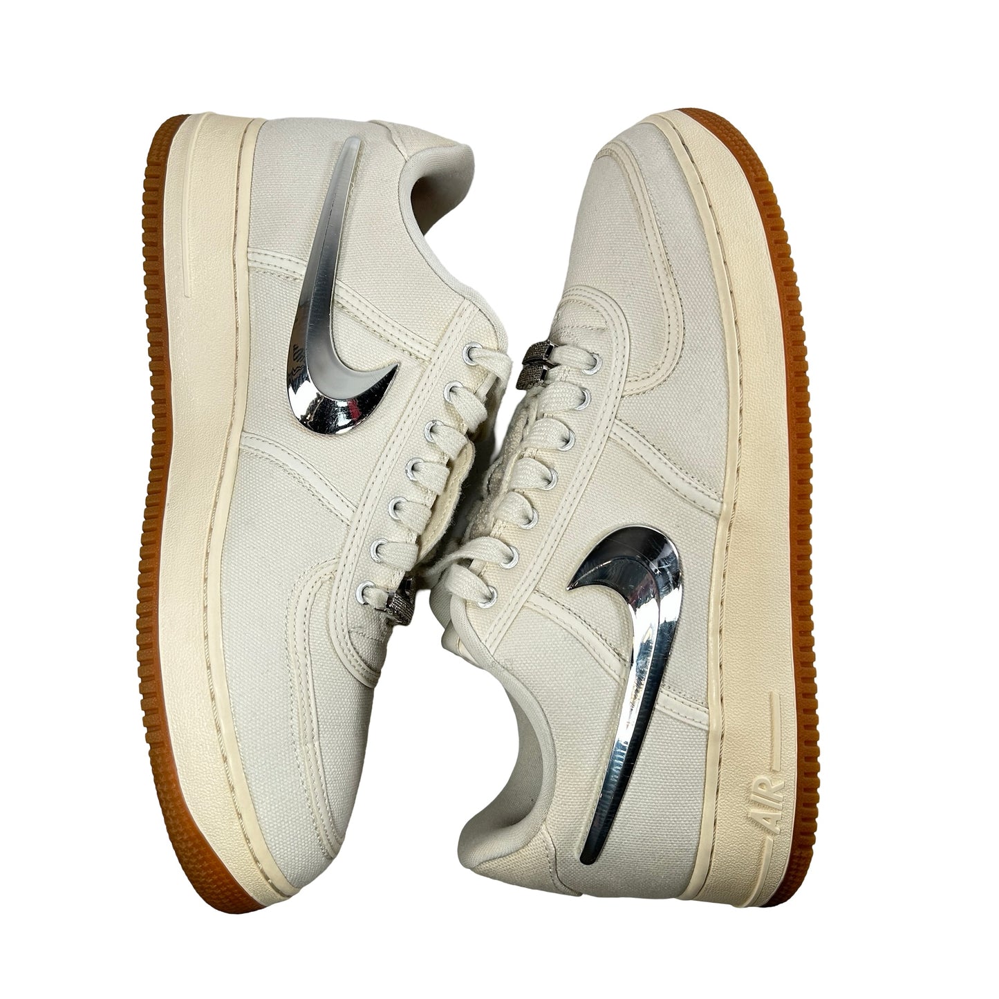 AQ4211 101 Nike Air Force 1 Low Travis Scott Sail [USED] - 13 M (Used)
