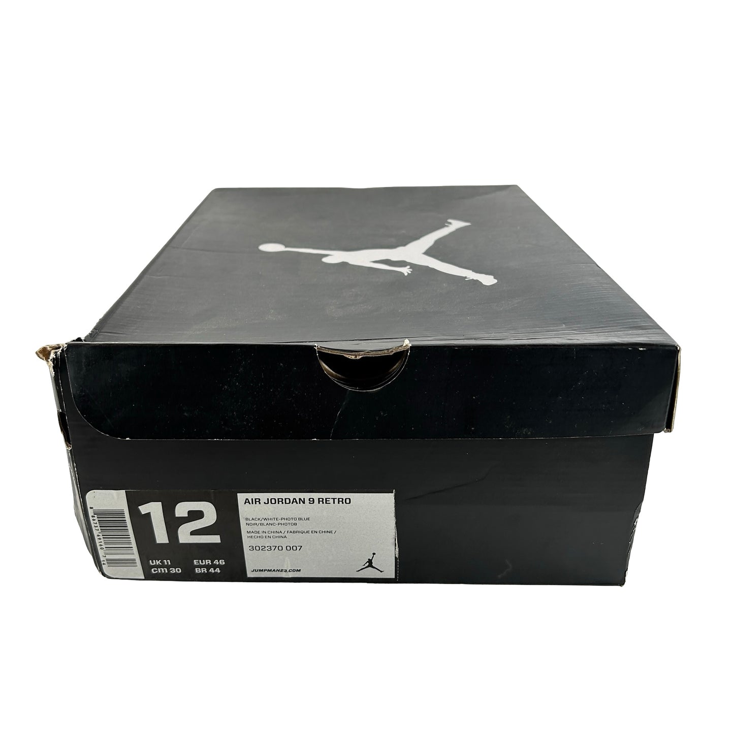302370 007 Jordan 9 Retro Photo Blue [USED] - 12 M (Used)