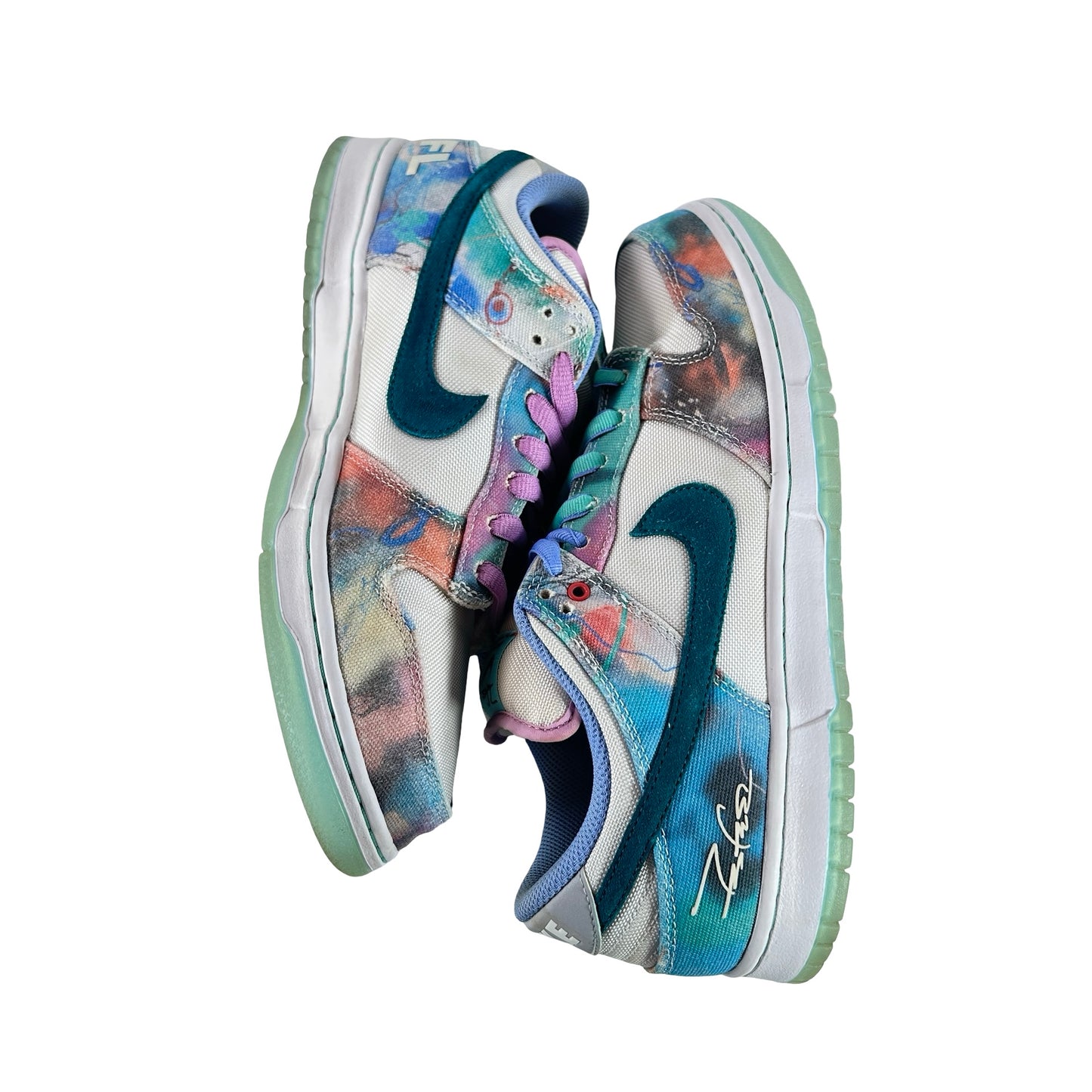 HF6061 400 Nike SB Dunk Low Futura Laboratories Bleached Aqua [USED] - 10.5 M (Used5)