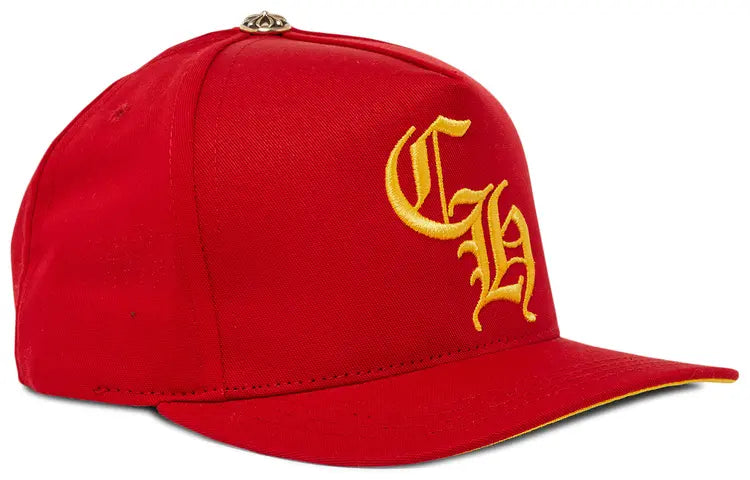 Chrome Hearts Baseball Hat 'Red/Yellow' [USED]