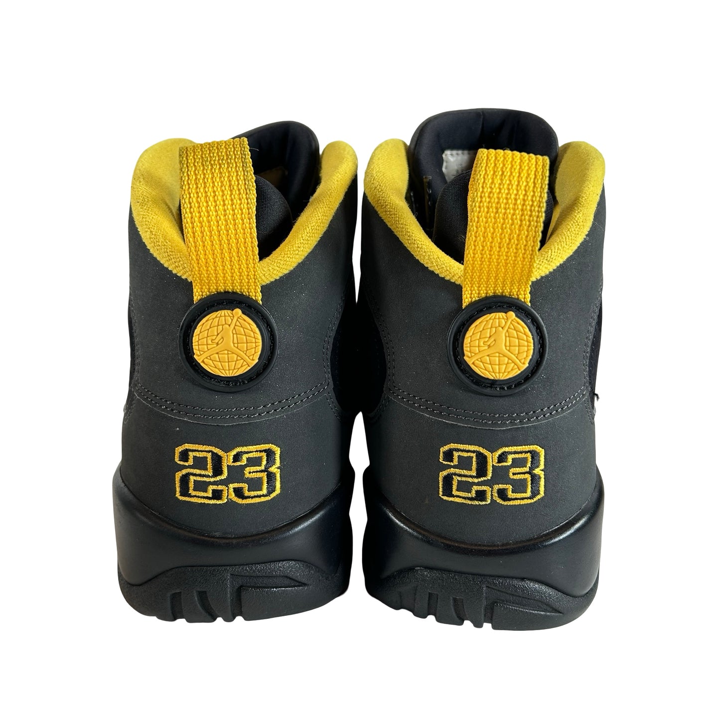 CT8019 070 Jordan 9 Retro Dark Charcoal Universidad Oro