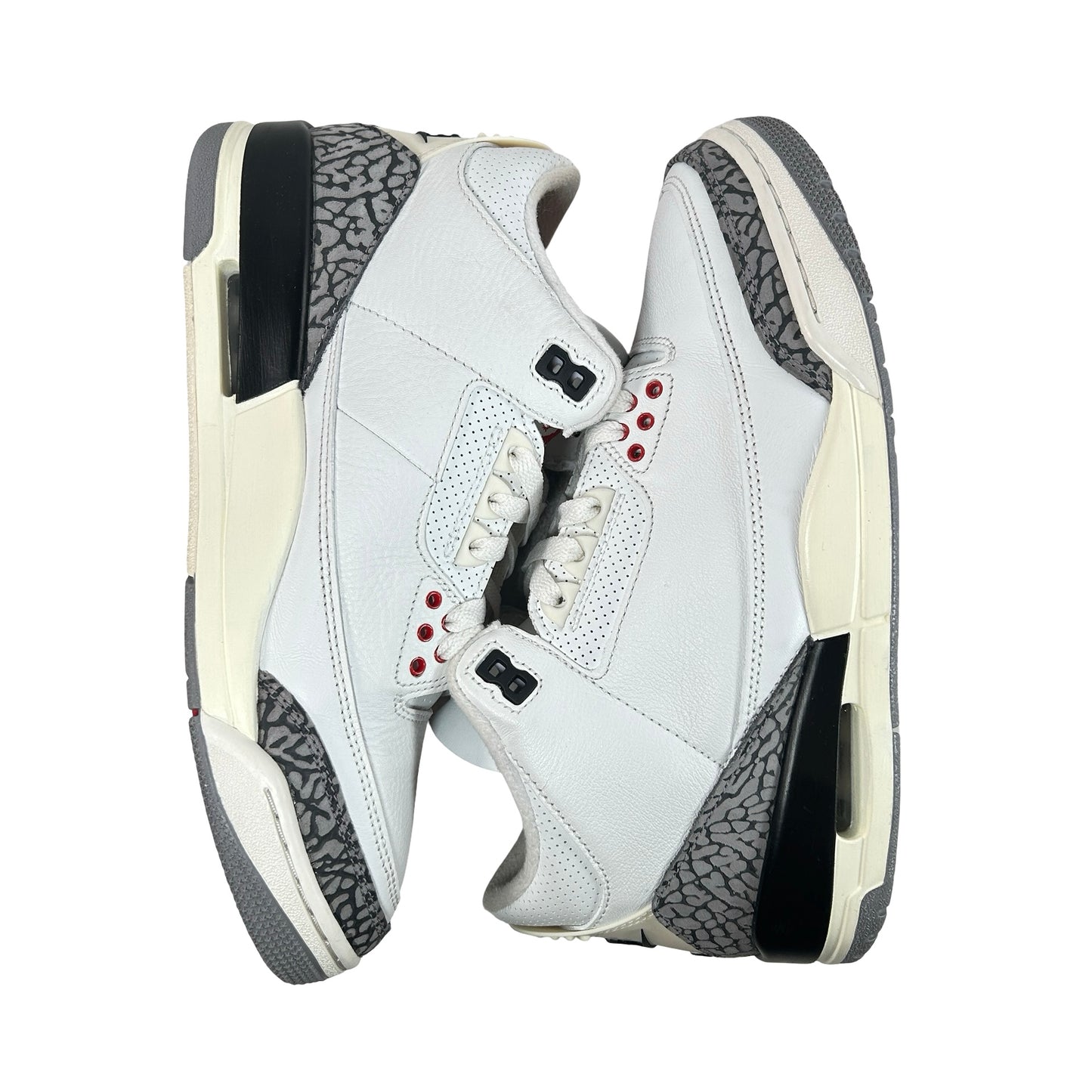 DN3707 100 Jordan 3 Retro White Cement Reimagined [USED] - 8.5 M (Used14)