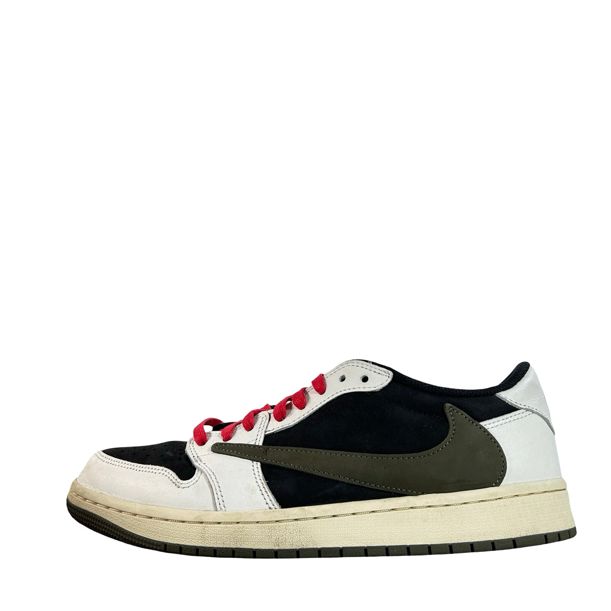 DZ4137 106 Jordan 1 Retro Low OG SP Travis Scott Olive (W) [USED] - 11 W (Used7)