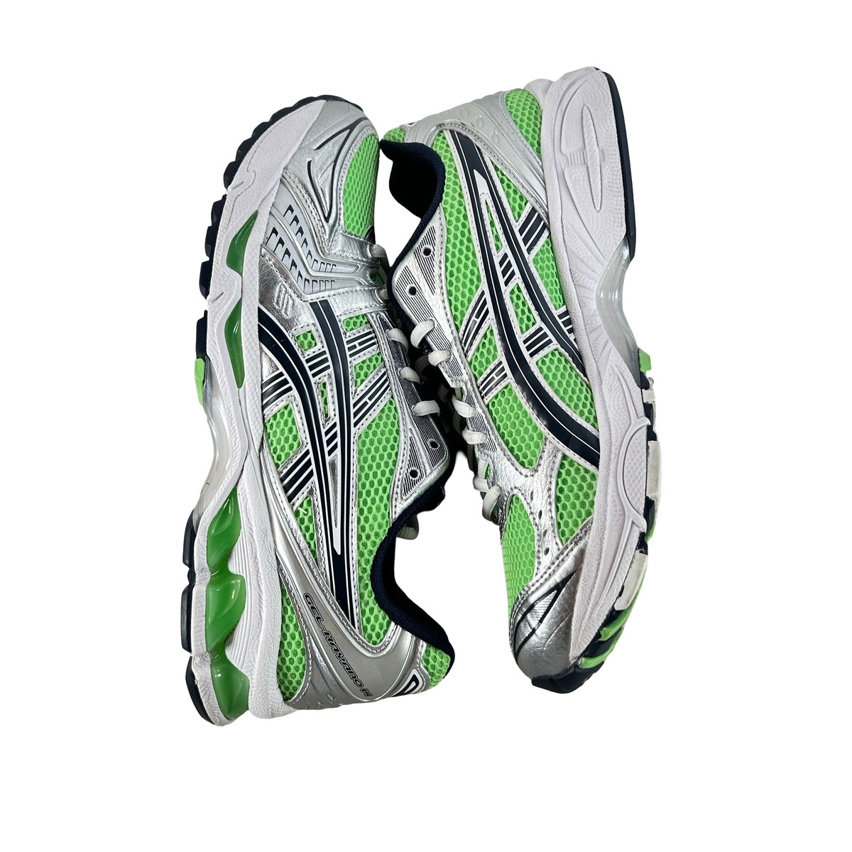 1202A056 300 ASICS Gel-Kayano 14 Bright Lime Midnight (Women's) [USED] - 11 W (Used)