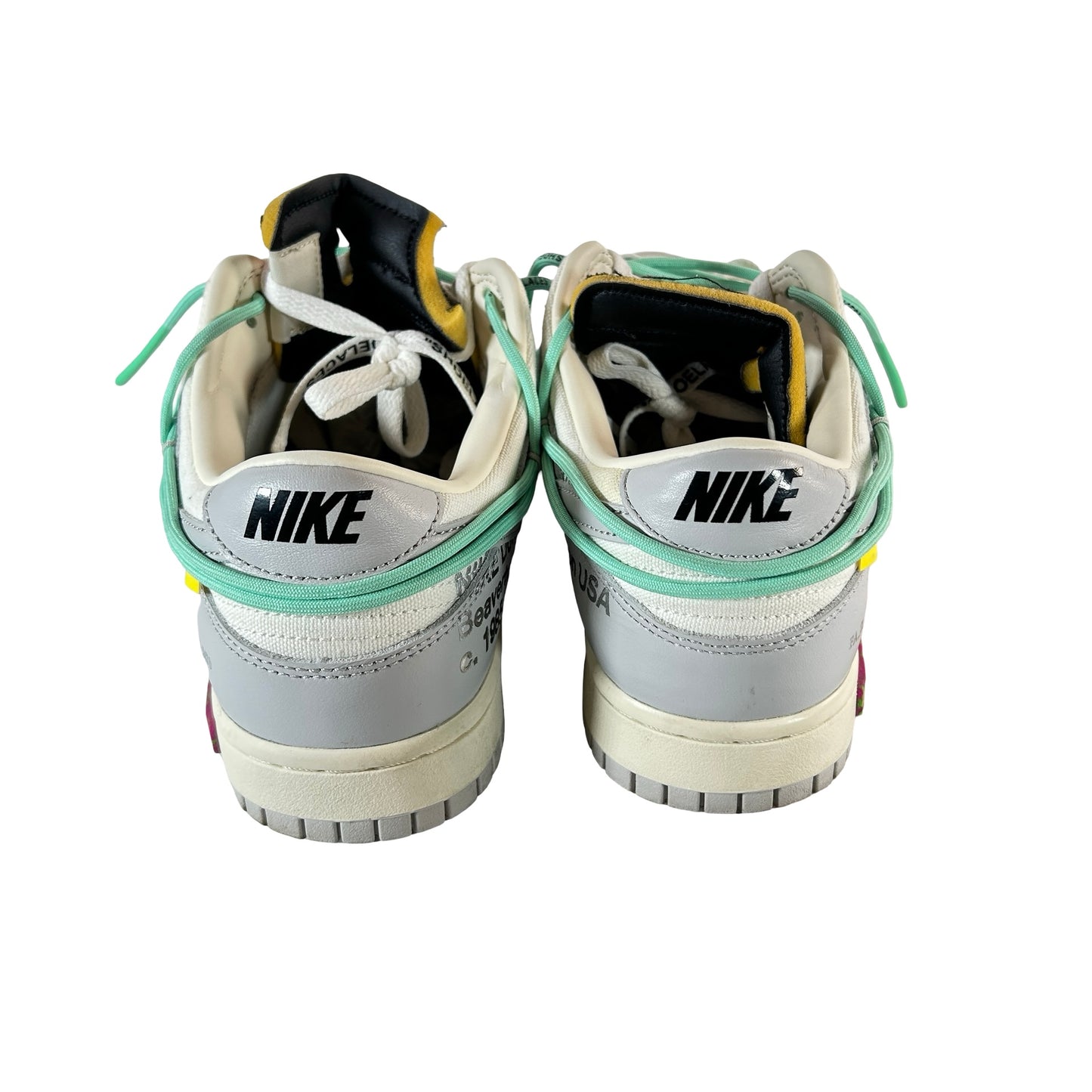 DM1602 114 Nike Dunk Low Off-White Lot 4 [USED] - 10 M (Used)