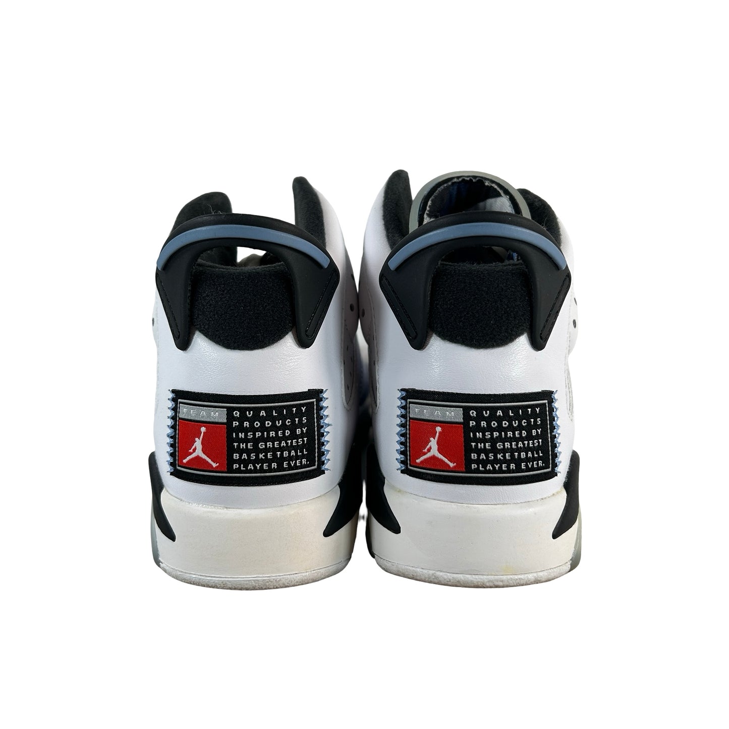 384665 410 Jordan 6 Retro UNC White (GS) [USED] - 4.5 Y (Used) (No Box)