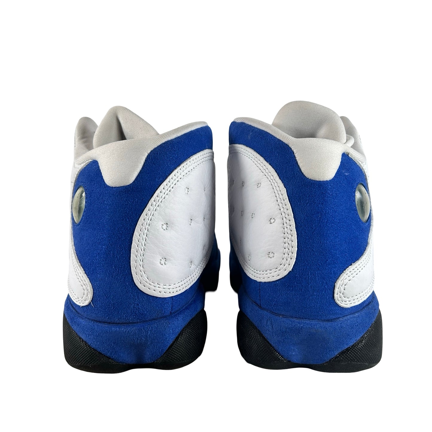 414571 117 Jordan 13 Retro White Hyper Royal Black [USED] - 10.5 M (Used)