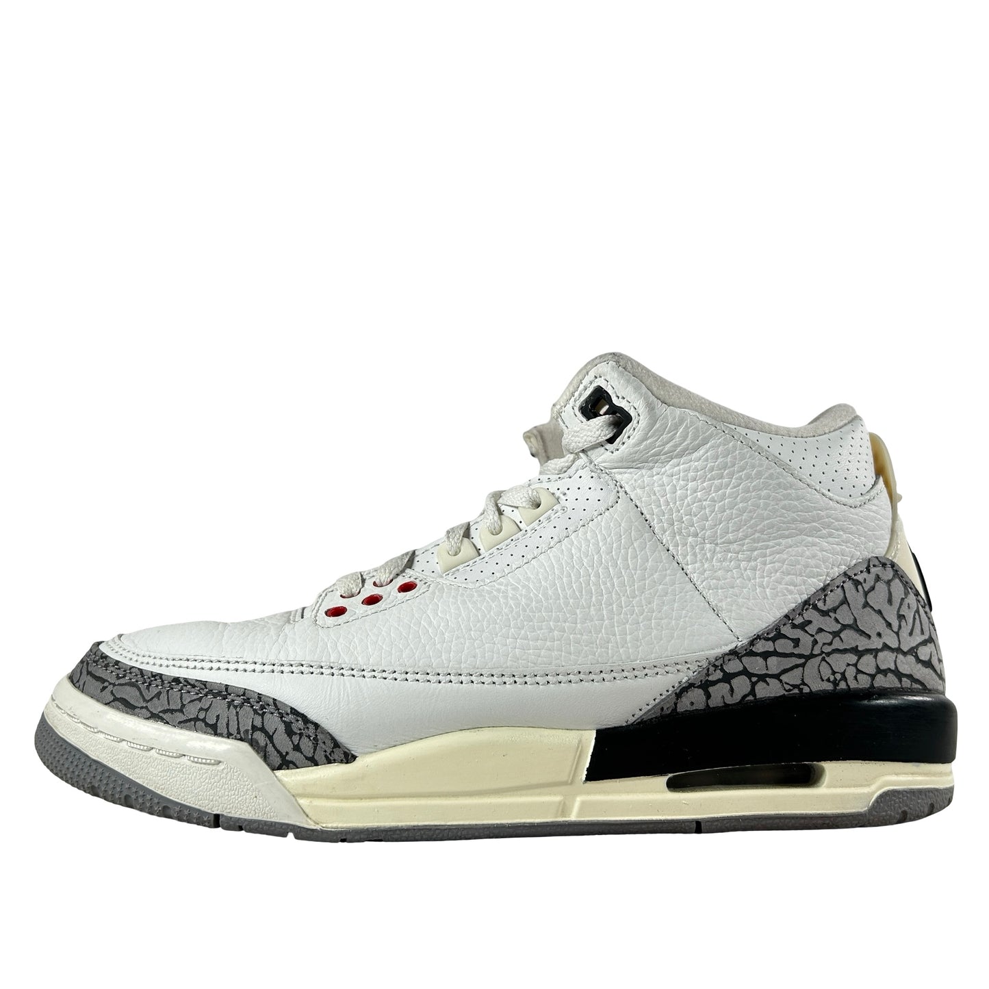 DM0967 100 Jordan 3 Retro White Cement Reimagined (GS) [USED] - 7 Y (Used6)