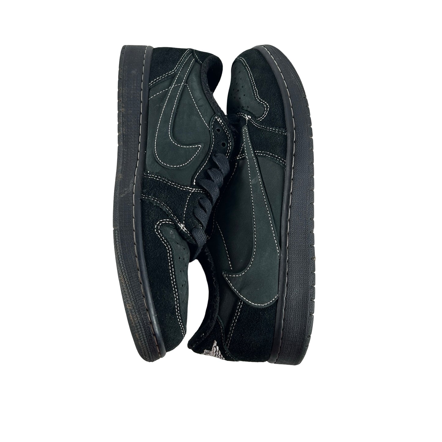DM7866 001 Jordan 1 Retro Low OG Travis Scott Black Phantom [USED] - 10.5 M (Used12)