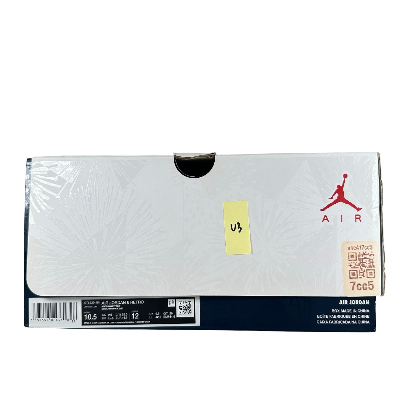 CT8529 164 Jordan 6 Retro Olympic (2024) - 10.5 M (Used3)
