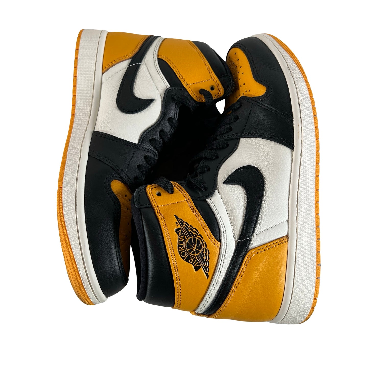 555088 711 Jordan 1 Retro High OG Yellow Toe [USED] - 9 M (Used4)