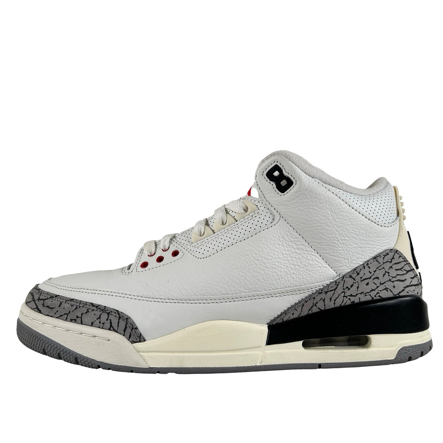 DN3707 100 Jordan 3 Retro White Cement Reimagined [USED] - 10.5 M (Used29)