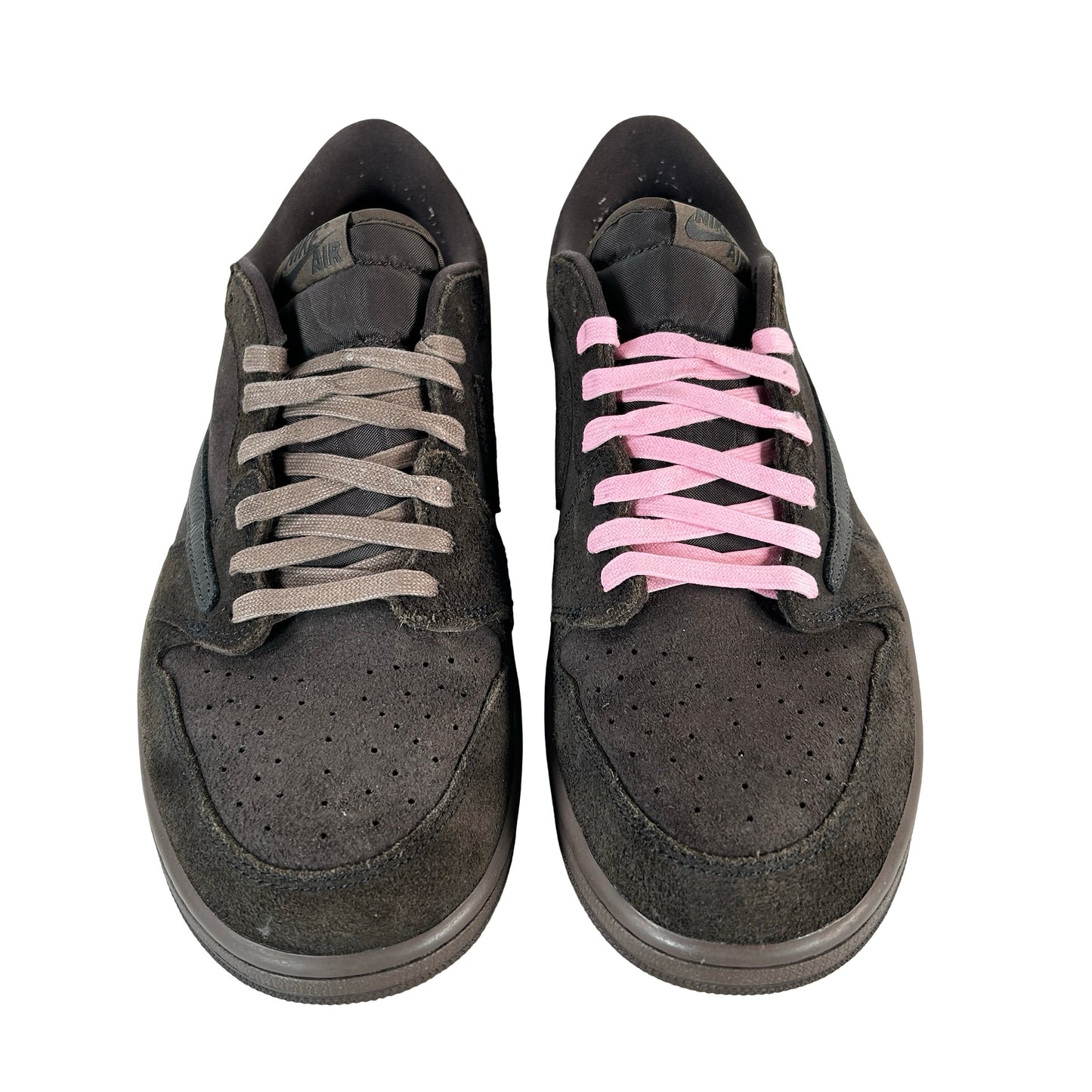 DM7866 202 Jordan 1 Retro Low OG SP Travis Scott Velvet Brown [USED] - 13 M (Used4)