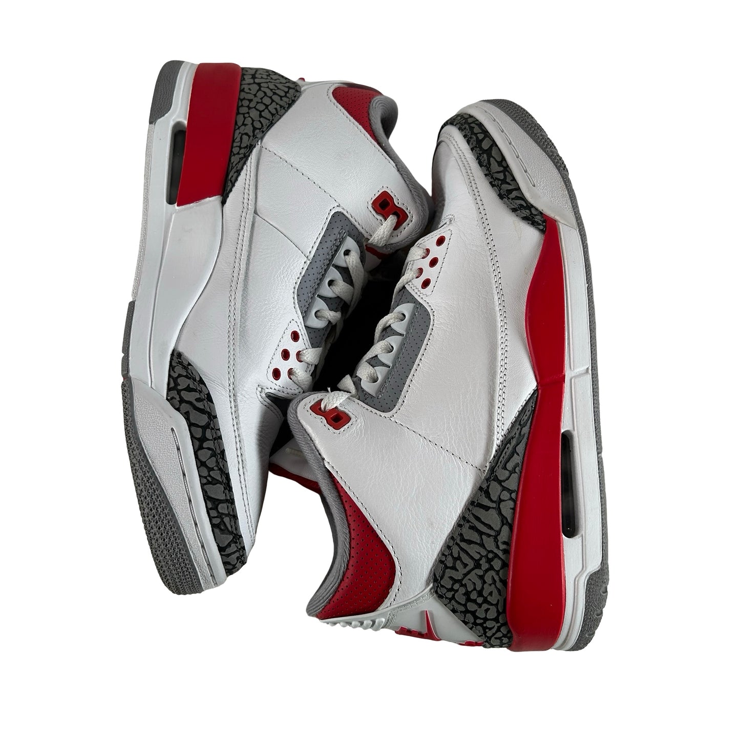 DN3707 160 Jordan 3 Retro Fire Red (2022) [USED] - 9 M (Used7)
