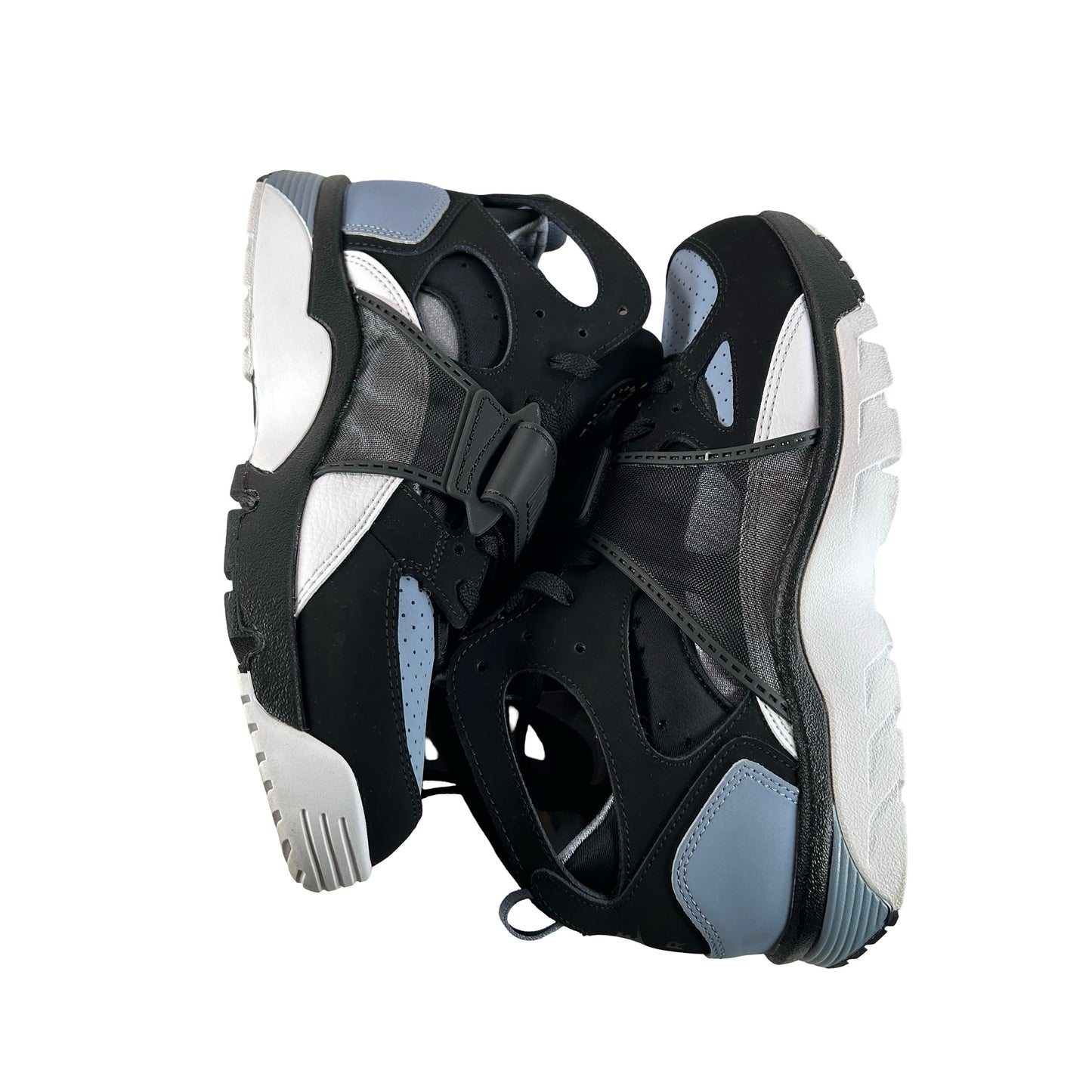 IH4470 001 Nike Air Trainer Huarache Cool Blue Black [USED] - 9.5 M (Used)