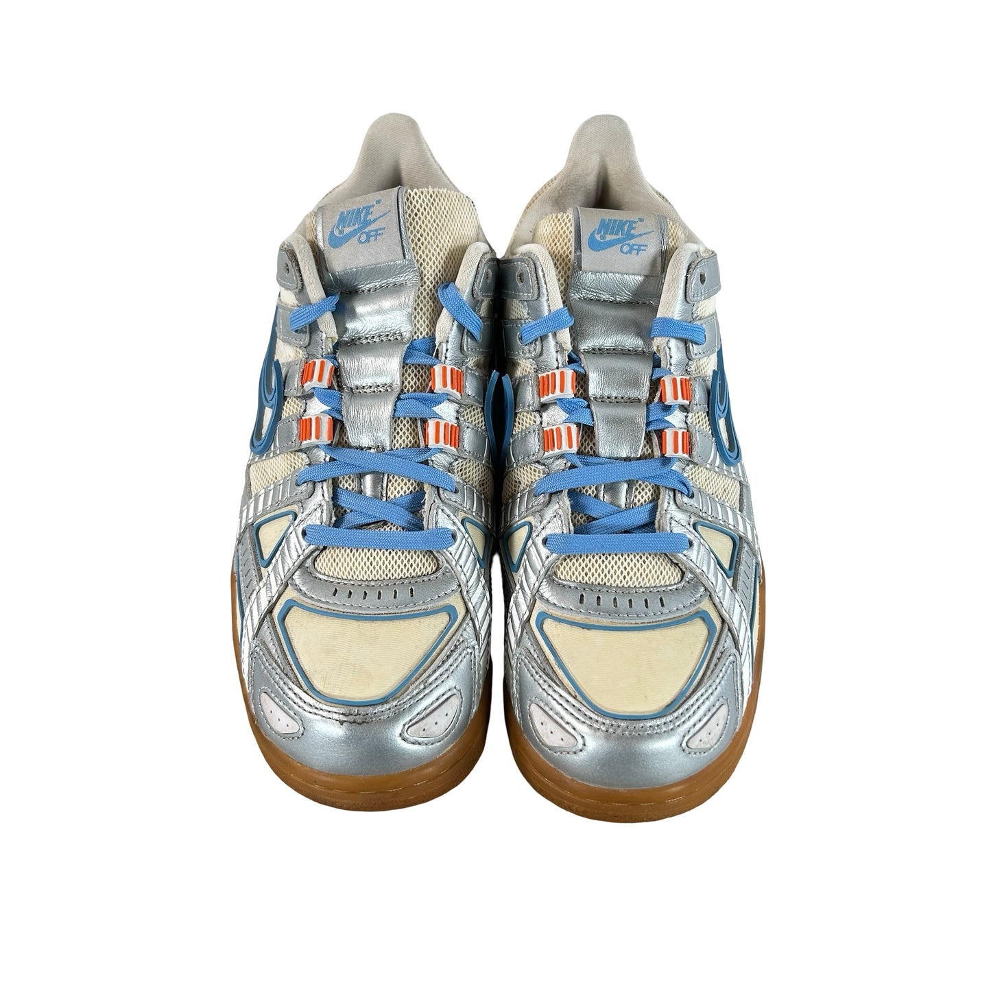 CU6015 100 Nike Air Rubber Dunk Off-White UNC [USED] - 8 M (Used)