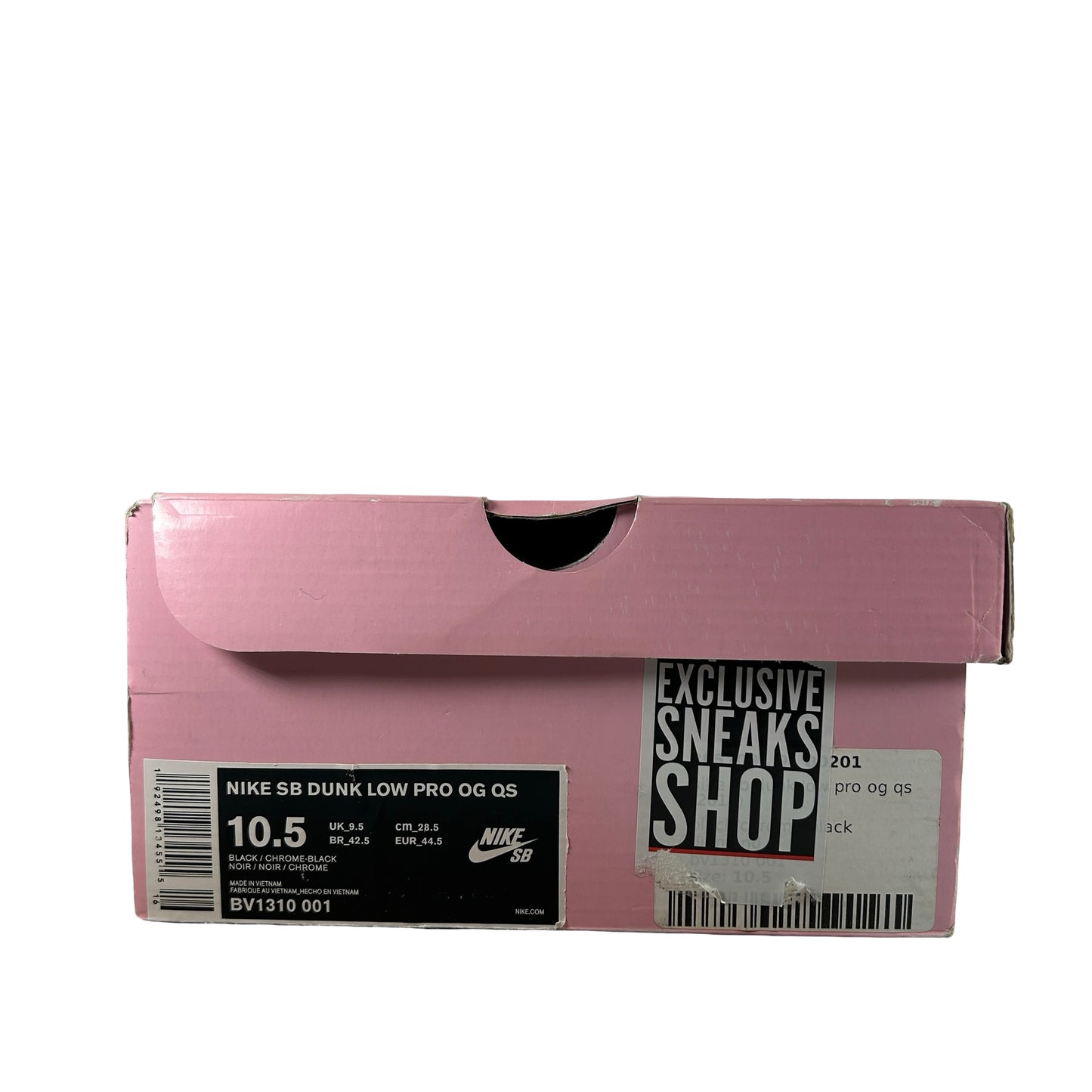 BV1310 001 Nike SB Dunk Low Diamond Supply Co. Black Diamond [USED] - 10.5 M (Used)