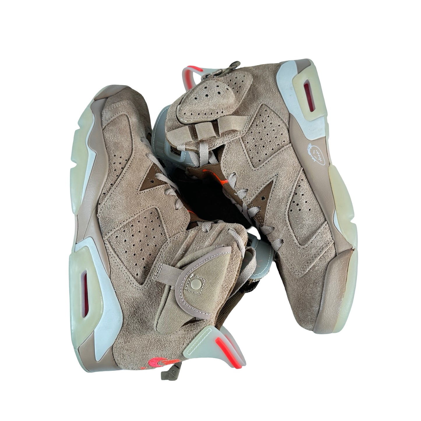 DH0690 200 Jordan 6 Retro Travis Scott British Khaki [USED] - 10 M (Used6)