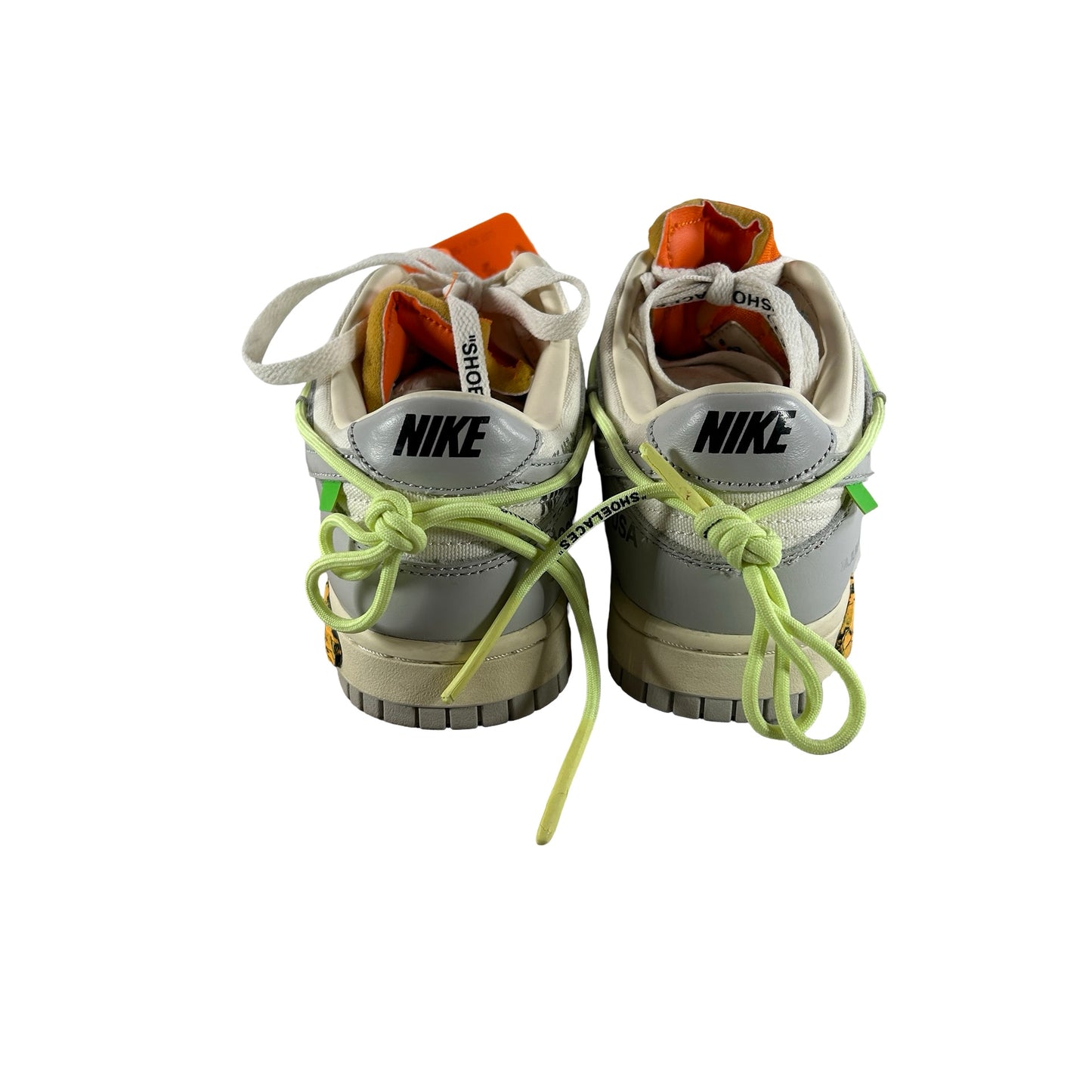 DM1602 128 Nike Dunk Low Off-White Lot 43 [USED] - 7 M (Used)