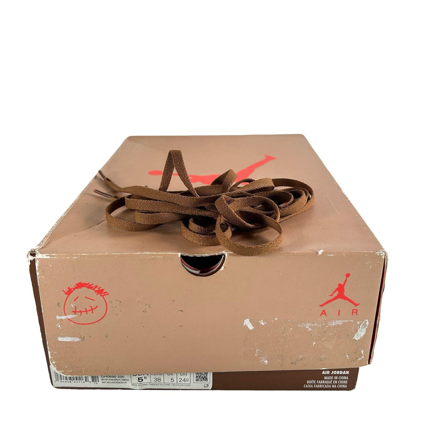 DH0690 200 Jordan 6 Retro Travis Scott British Khaki [USED] - 5.5 M (Used)