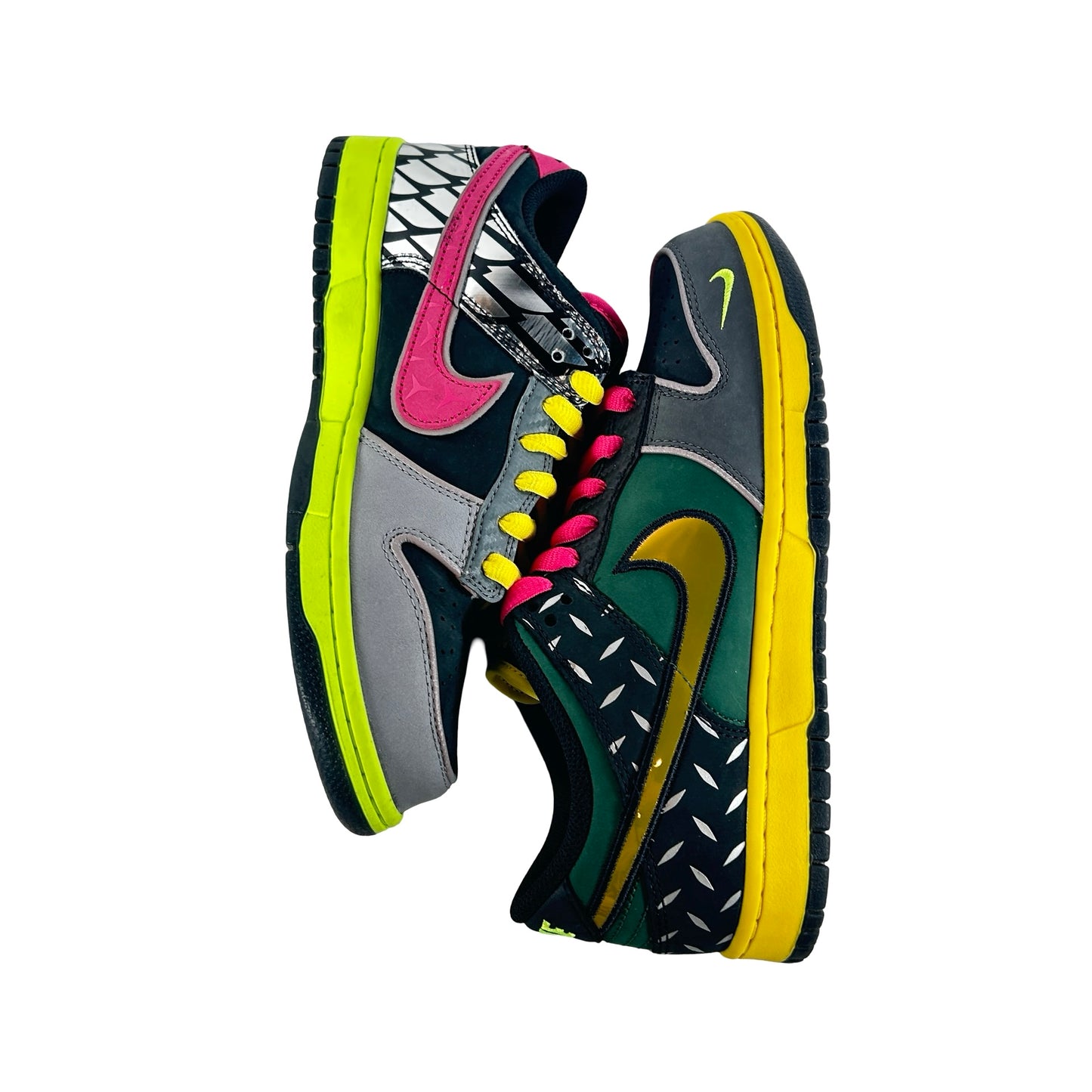 HV1454 001 Nike Dunk Low What the Duck Home University of Oregon PE [USED] - 7.5 M (Used)