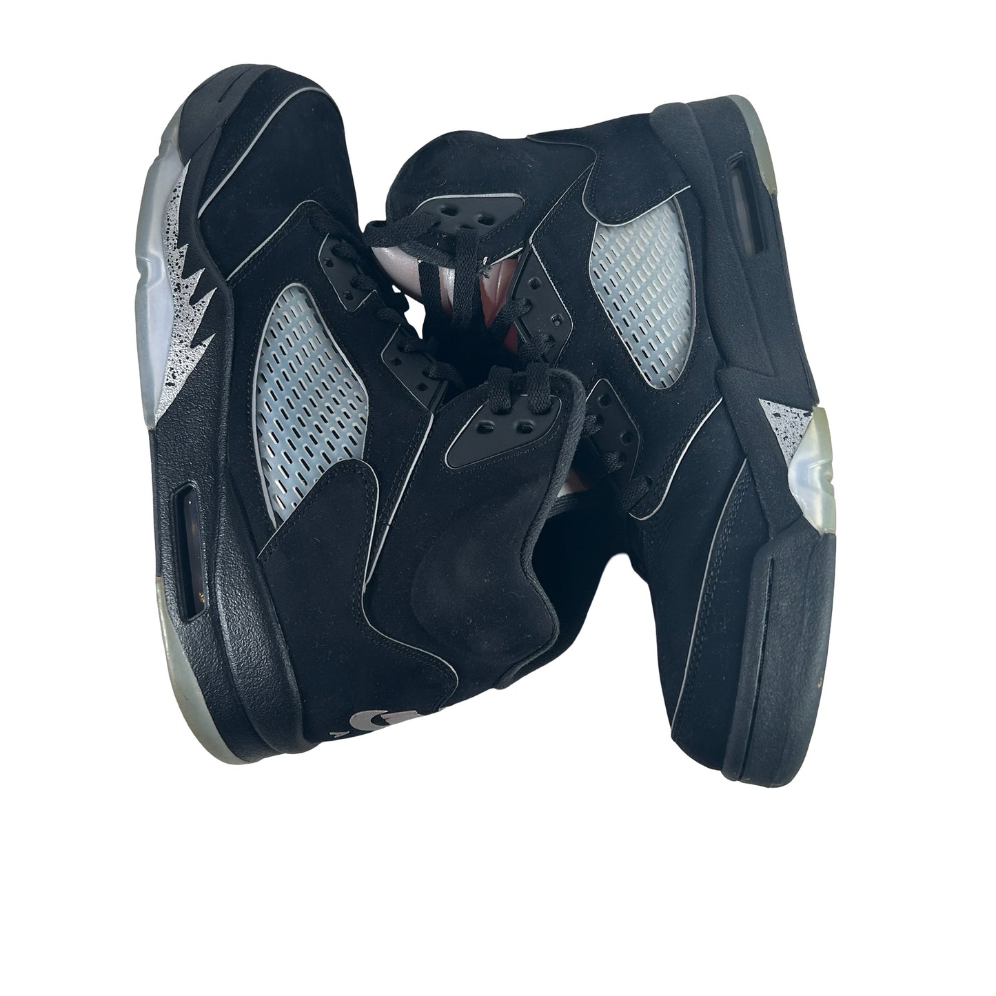 HF3975 001 Jordan 5 Retro OG Black Metallic Reimagined [USED] - 12 M (Used17) (No Lace Locks) (No Extra Laces)