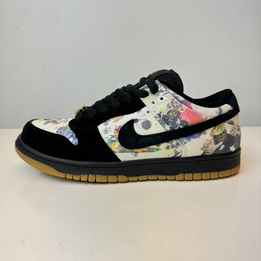 FD8778 001 Nike SB Dunk Low Supreme Rammellzee [USED] - 8.5 M (Used)