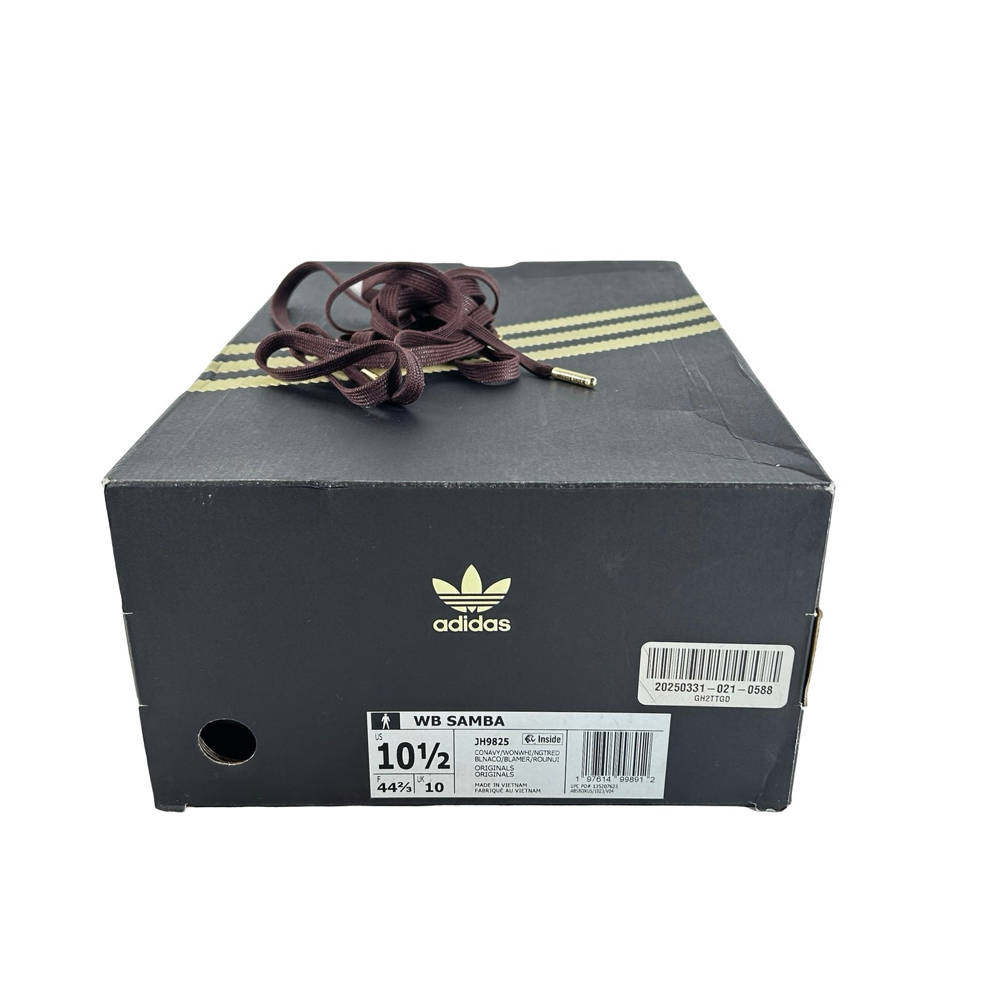 JH9825 adidas Samba Wales Bonner Navy Croc [USED] - 10.5 M (Used)
