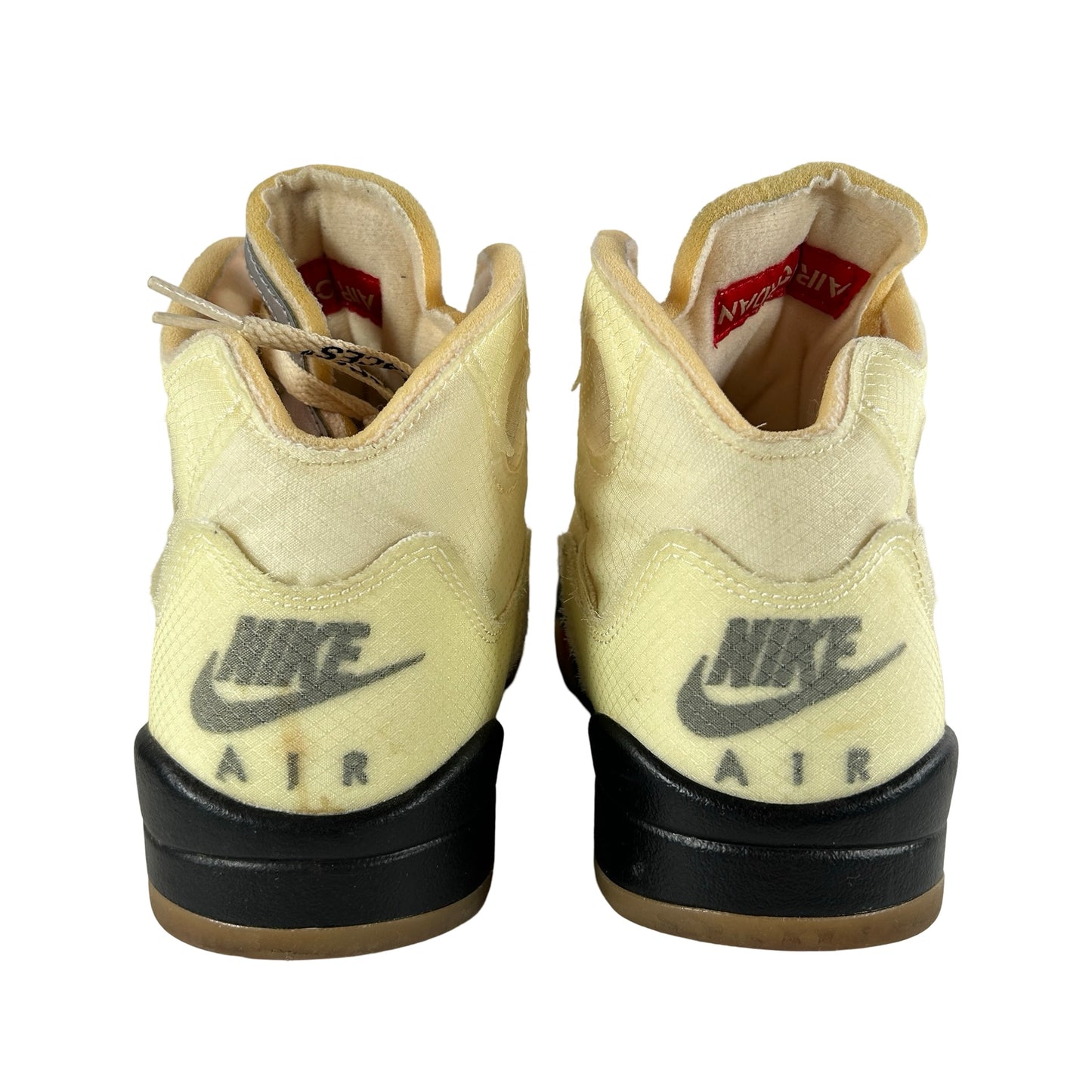 DH8565 100 Jordan 5 Retro Off-White Sail [USED] - 7.5 M (Used2)